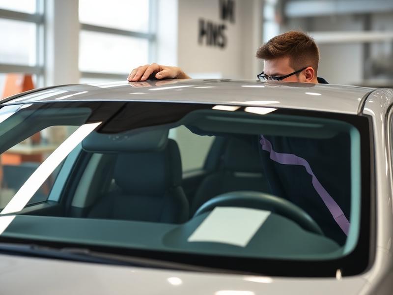 Professional windshield replacement service - Expert technicians at Alex Auto Repair in Morristown, NJ